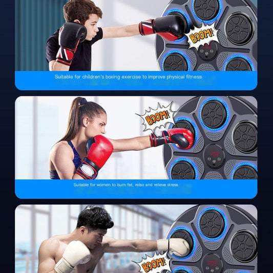 Adjustable Smart Music Boxing Machine for Home Use